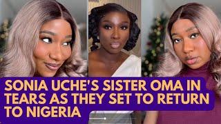 Oma Nnebe Cries Out As Uche Nancy , Sonia & Chinenye Leaves For Nigeria #soniauche #viralvideo