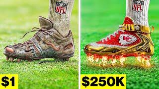 $1 VS $250,000 Cleats NFL Players Wore