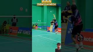 #badminton #smash #sports #unbelievable