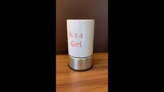 It's a Girl Mug Sublimation that also includes It's a Boy Design