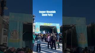 Non Stop Party at Copper Mountain After Ski Day#party #coppermountain #skicolorado #skiresorts