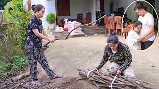 Despite being sick, the mute bride was still forced to work by her cruel mother-in-law