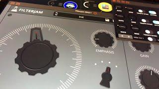 FILTERJAM by AudioThing - Multi-Band Resonant Filter - 100% FREE - Demo for the iPad