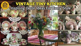 {New} 70+ Unveiling Vintage Tiny Kitchen Shabby Chic Cottagecore Home Decor Ideas with modern charm