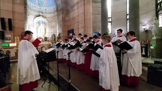 St. Paul Choir School sings at Boston pro-life pilgrim Mass