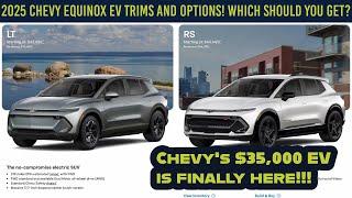 2025 Chevy Equinox EV Trims! Which should you get? (LT Trim Focus)