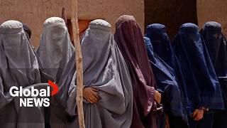 Taliban bans women in Afghanistan from hearing each other's voices