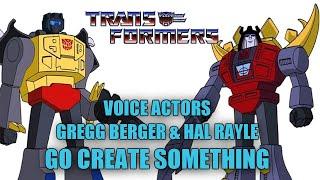 Transformers Actors Hal Rayle (Snarl) & Gregg Berger (Grimlock) Discuss How They Create Characters.