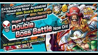 One Piece Bounty Rush - Gol D Roger And Whitebeard Boss Battle