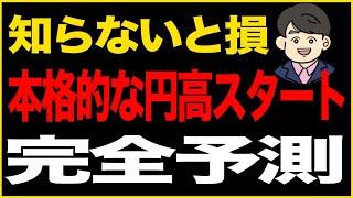 第268回：知らないと損！本格的な円高スタート完全予測