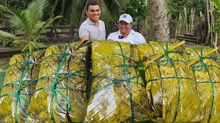 Cómo hacer PASTEL de CERDO  -  SECRETOS del Pastel de ARROZ CON CERDO para VENDER ️