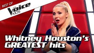 TOP 10 | BEAUTIFUL Whitney Houston COVERS in The Voice Kids
