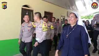 HUT Lalu Lintas ke-69, Kapolda NTT Berikan Bantuan Sosial kepada Gereja dan Panti Asuhan