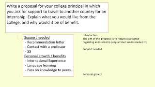 C1 Writing - Proposal