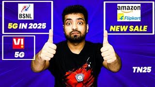 Vi & BSNL 5G, Amazon Flipkart Diwali Sale, Rail Ticket Waiting, iPhone 17 - TN25