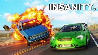 This BeamNG Mod Turns The Game Into An Insane BATTLE Racer!