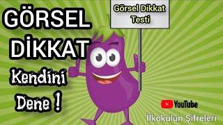 Görsel Dikkat Testi #2 Dene kendini !!! #bilsem #hafıza  #görseldikkat #dikkatgelişimi