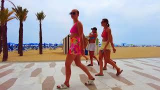 BENIDORM  LEVANTE BEACH June 2024 Costa Blanca Spain 4K