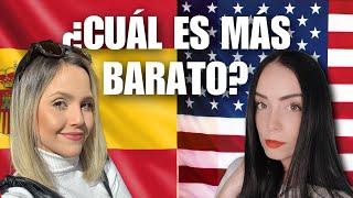 Supermercados en Estados Unidos VS España ¿Donde es MÁS BARATO comprar 2024? @DeborahAndrade