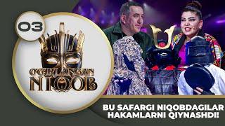 O'g'rilangan Niqob 4-mavsum 3-son HAKAMLAR NIQOB ORTIDA KIMLIGINI TOPA OLISHADIMI?