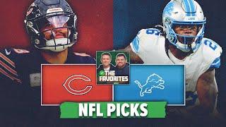 Chicago Bears vs Detroit Lions BEST BETS! NFL Picks & Predictions | The Favorites Podcast