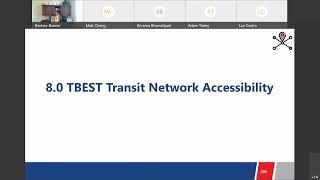 8.0 Transit Network Accessibility