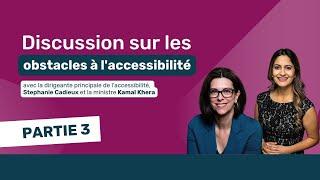 1er rapport de la dirigeante principale de l’accessibilité – Lancement de la Stratégie d'emploi