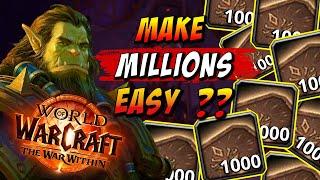 Best Way to make MILLIONS of Gold in the War Within & Best Way to LOSE millions of Gold as well!