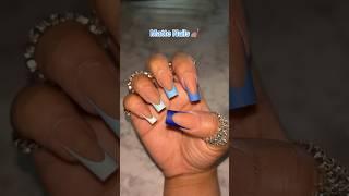 French tip press on nails amazon finds#pressonnails #frenchtips #gelx #mattenails #amazonfinds