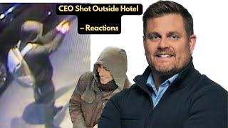 TikTok Reacts to Murder of UnitedHealthcare CEO Brian Thompson in Manhattan #fafo