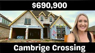 Brand new Perry Home for sale in Cambridge Crossing (Plan: 2574W, 1 story, 4bed, $690,900)