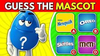 Guess The Brand By Mascot!  | Grimace, Barbie, Mario 