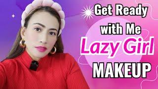 GRWM Quick and easy Lazy Girl Makeup plus story time | Gandang Filipina sa España