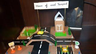 Means of Road Transport | Easy Demonstration for Students | Under Budget | Only $ 6 - Pkr 1000