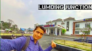 Lumding Railway Junction॥ Indian Railways,rail, रेल Lumding Town, My first vlogs