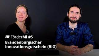 Folge 5: Brandenburgischer Innovationsgutschein (BIG)