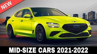 Top 9 Refreshed Mid-Size Family Cars of 2021 (New Models Reviewed)