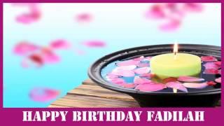 Fadilah   Birthday Spa - Happy Birthday