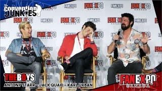 The Boys’ Antony Starr, Jack Quaid & Karl Urban Fan Expo Canada Q&A Panel