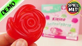 SEIFE SELBER MACHEN - Duftende Rosen Seife herstellen - KLEINE SEIFENFABRIK für Kinder