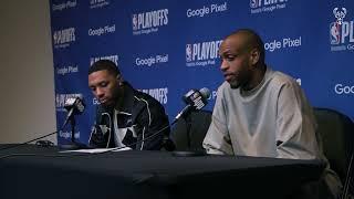 Damian Lillard, Khris Middleton Postgame Press Conference | 4.23.24