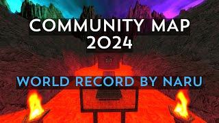 UT99 BunnyTrack Community Map 2024 | World Record by Naru | 6:07.863