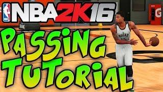 NBA 2K16 Tips and Tricks - ELITE PASSING TUTORIAL!!!