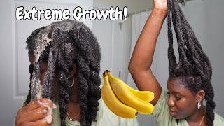 Use This Once a Week and Your Hair Will Never Stop Growing | Bananas for Extreme Hair Growth