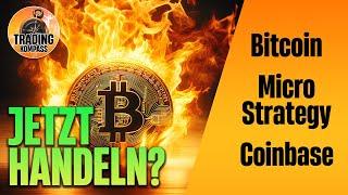 BITCOIN unter 100k$! Werden COINBASE und MICROSTRATEGY die Supports halten? Analyse & Kursziele