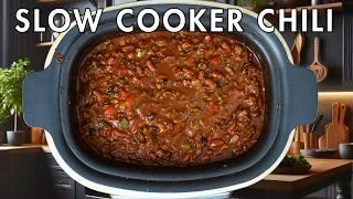 Ultimate Slow Cooker Chili Recipe | Easy, Bold, and Flavorful!