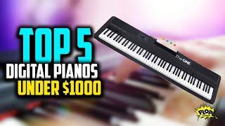  5 Best Digital Pianos Under $1000 Reviews in 2021- Pure CF Sound, GHS Weighted & Stylish Pianos