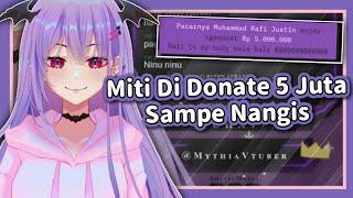 Miti di donate 5 juta sampe nangis pagi pagi | 【 Clip Mythia Batford 『 Vtuber Indie 』 】