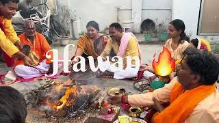 Ramnavmi pujan ️ || Hawan||