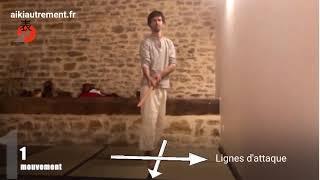 aikiken- Bokken 41   mouvements 1 à 24